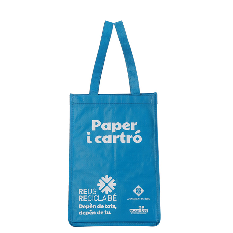 Apresentando o grande saco de lixo tecido PP