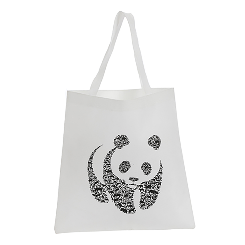 Bolsa de lona de algodão Panda