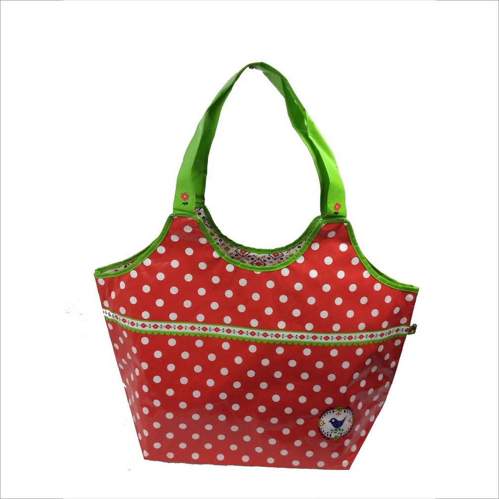 Bolsa não tecida com revestimento duplo