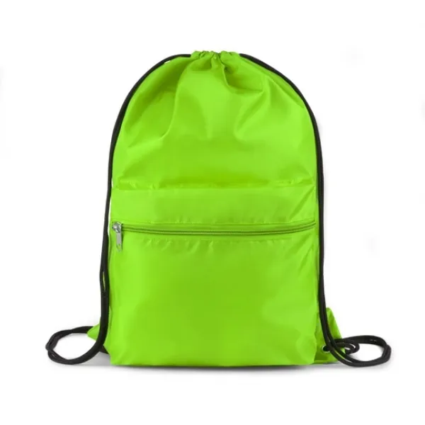 Mochila de cordão colapsável mochila colapsável mochila leve à prova d'água bolsa esportiva de esportes ao ar livre para estudantes saco de batida de fitness recreativa