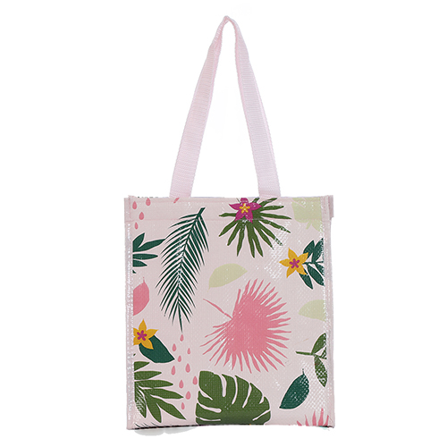 Bolsa térmica com desenhos florais