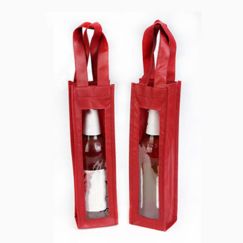 Bolsa de vinho não tecida emendada reutilizável