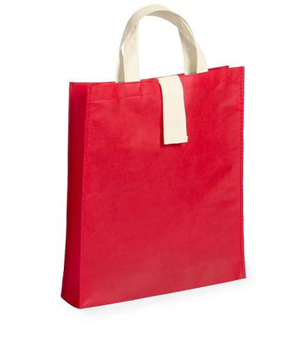 Sacola de compras não tecida reciclável com supermercado com sacola não tecida sem tecido de logotipo