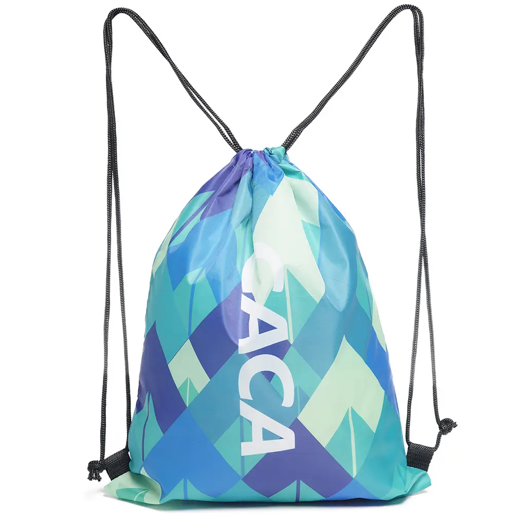 Mmall Reciclagem Sacos de presente de cordão com logotipos impressos personalizados